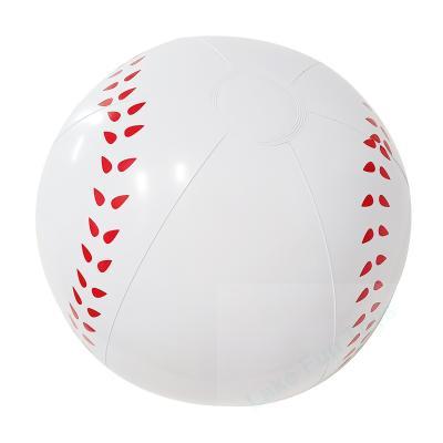China factory new model inflatable baseball beach ball 16inch for Swim pool