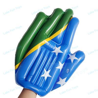 Giant Solomon Islands inflatable hand clappers for National day celebration