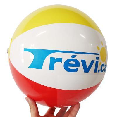 customized logo beach balls blow up water balls China factory fast delivery 